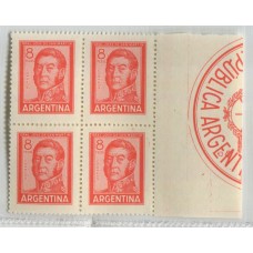 ARGENTINA 1965 GJ 1306A ESTAMPILLA NUEVA MINT U$ 36